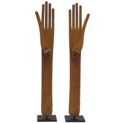 Wood Glove Forms