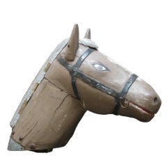 Vintage Carousel Horse Head