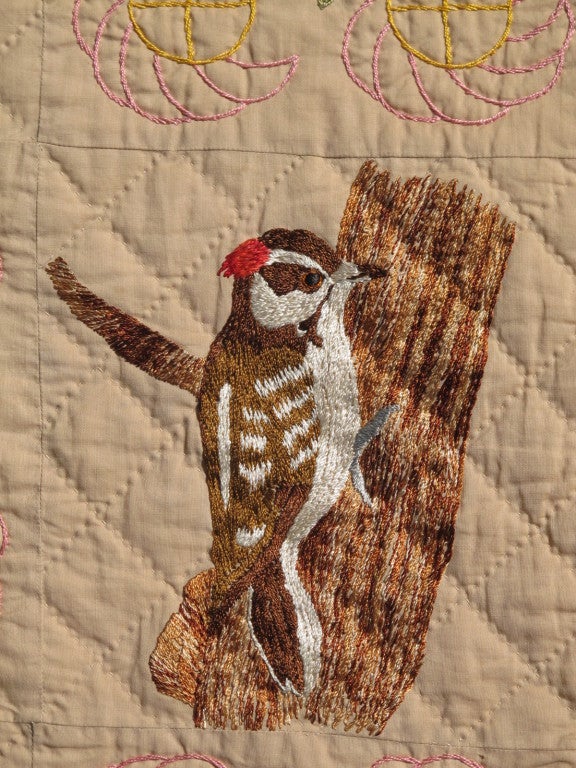 Birds Pictorial Quilt 3