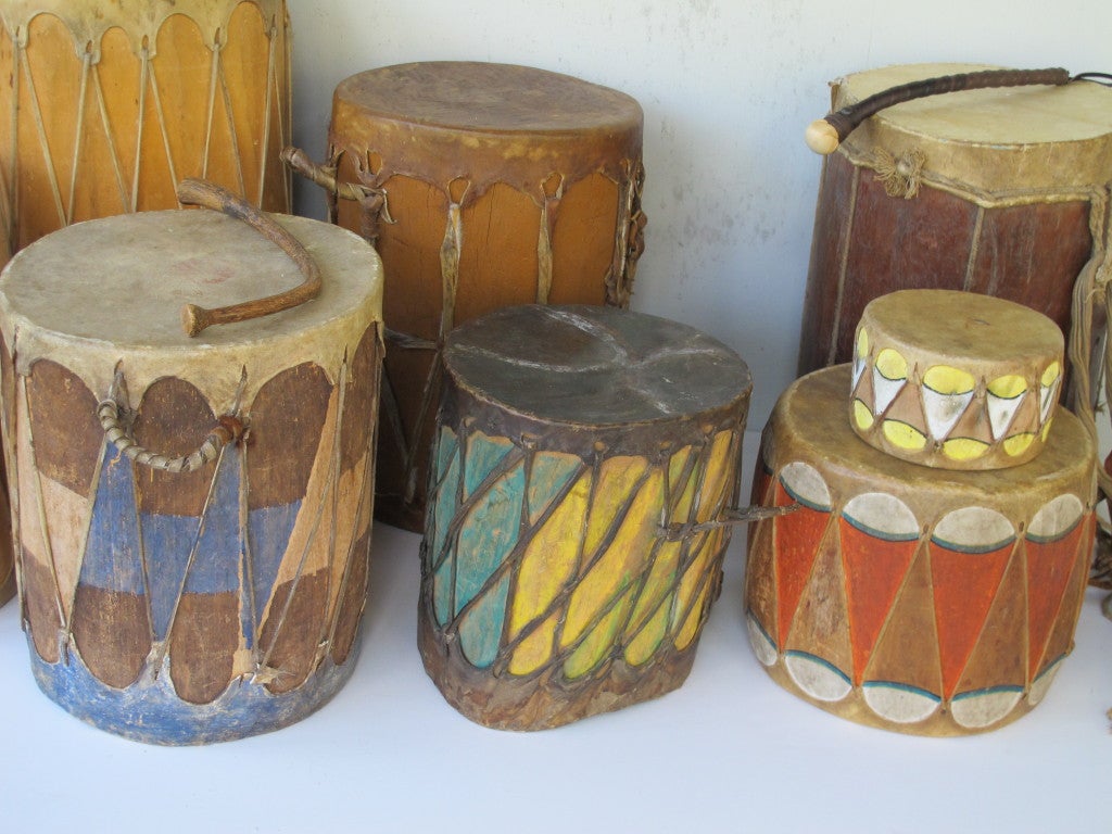 American Collection of Southwest Indian Drums