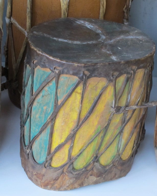 Collection of Southwest Indian Drums 2