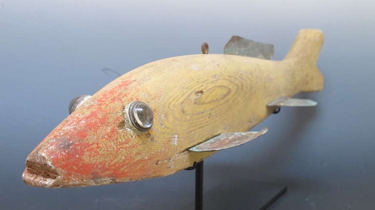 antique fish decoys