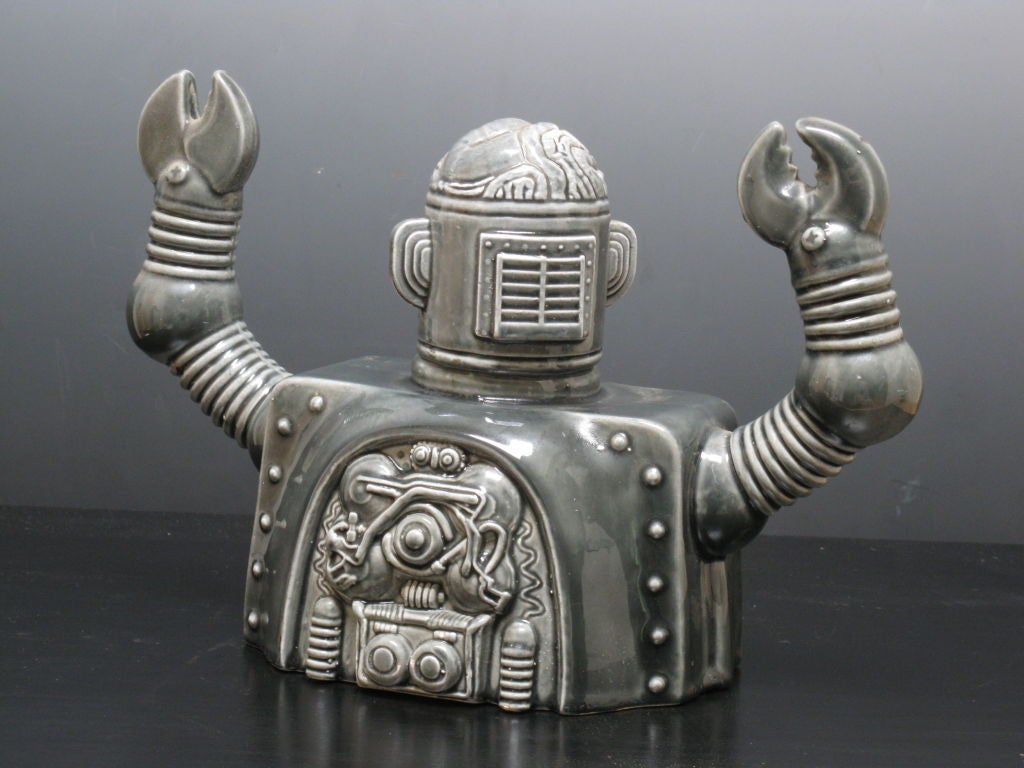 American CLAYTON BAILEY ROBOT TEAPOT