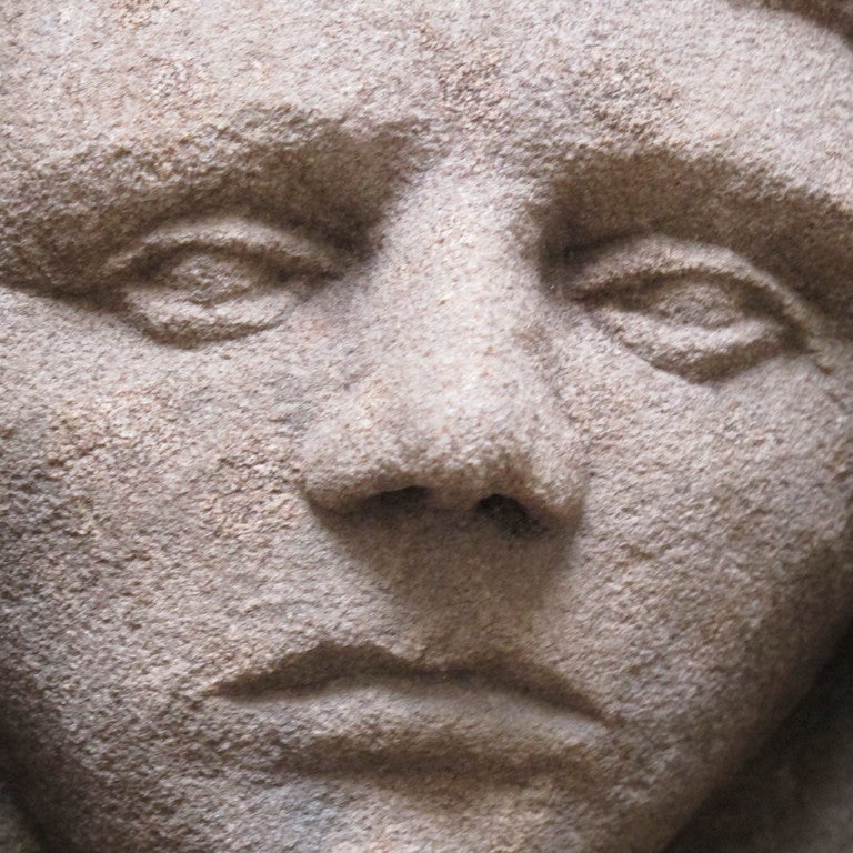 20th Century Architectural Stone Head