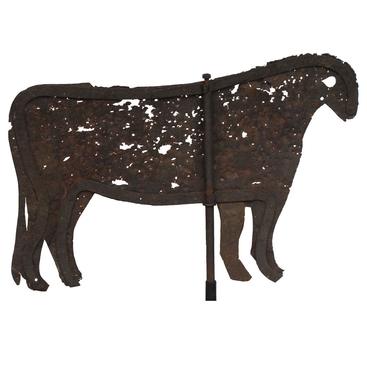 Primal Cow Weathervane For Sale