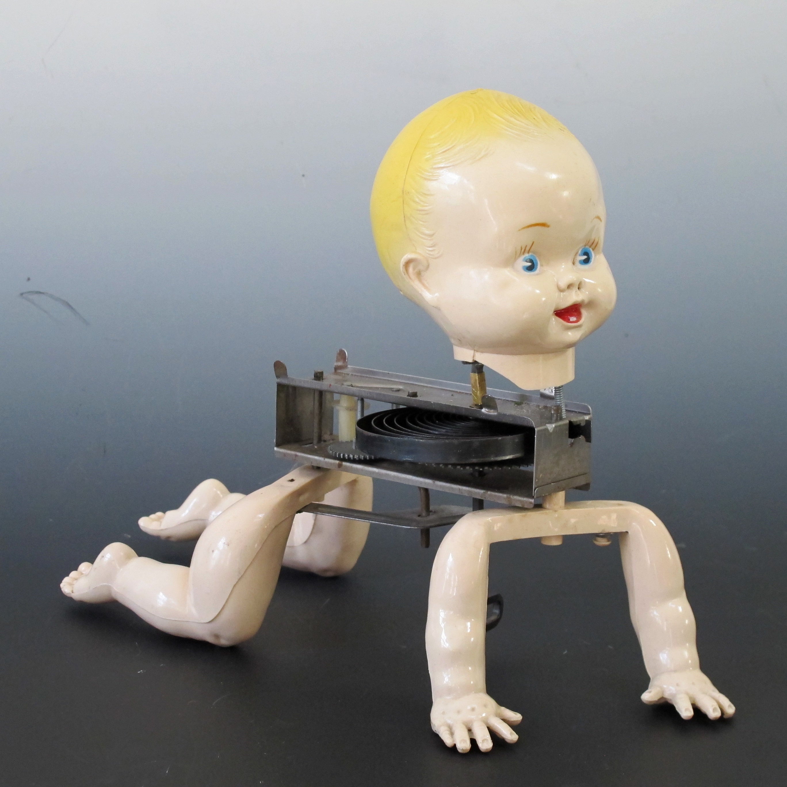Mechanical Crawling Baby Doll