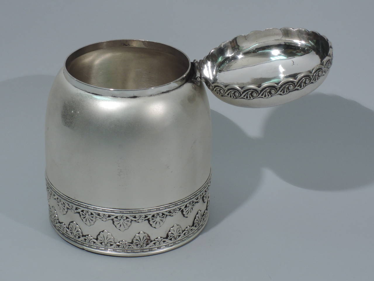 19th Century One of a Kind Sterling Silver Tobacco Jar by Whiting 