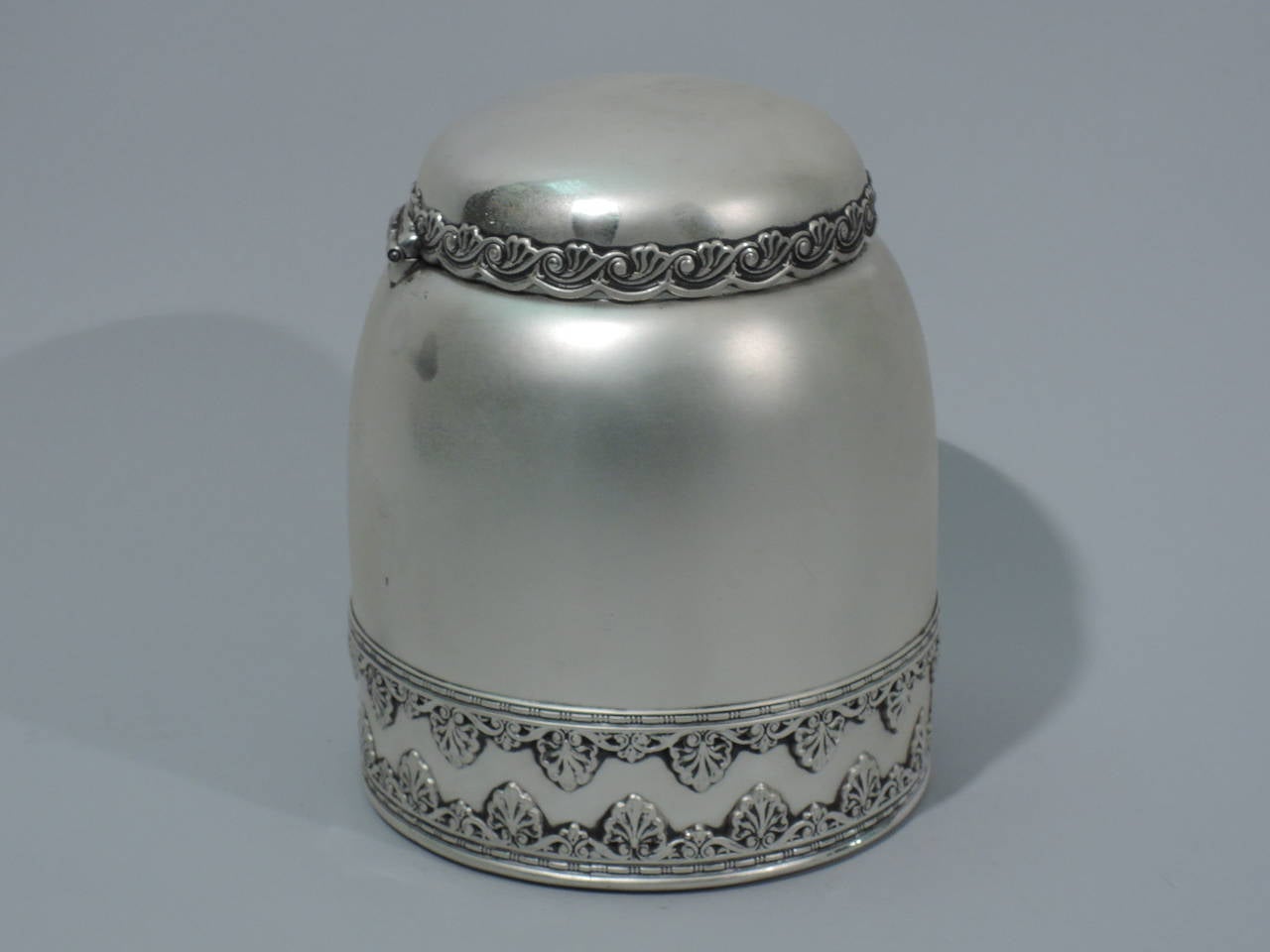 American One of a Kind Sterling Silver Tobacco Jar by Whiting 
