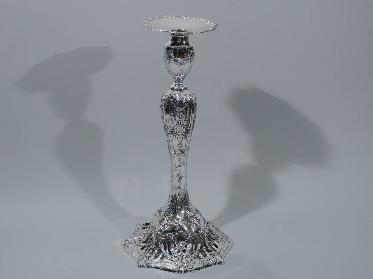 sterling silver candlesticks weighted