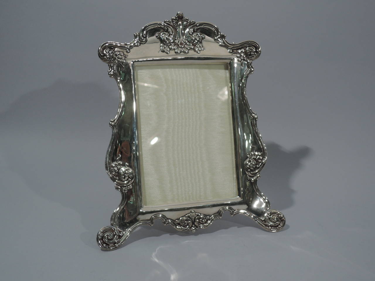 20th Century Fancy Sterling Silver Picture Frame by Tiffany & Company