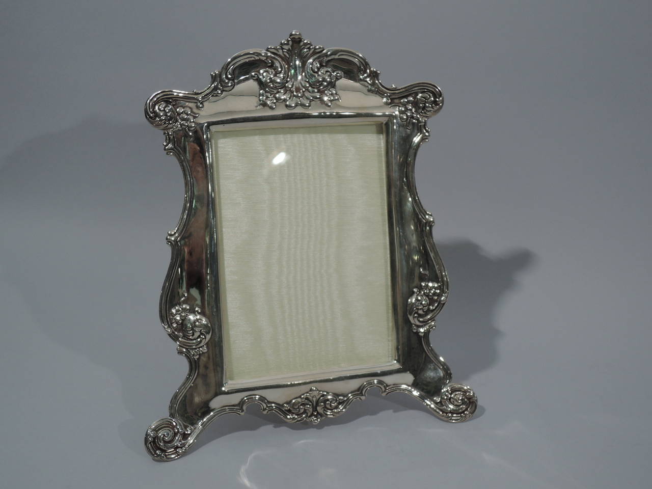 Fancy Sterling Silver Picture Frame by Tiffany & Company In Excellent Condition In New York, NY