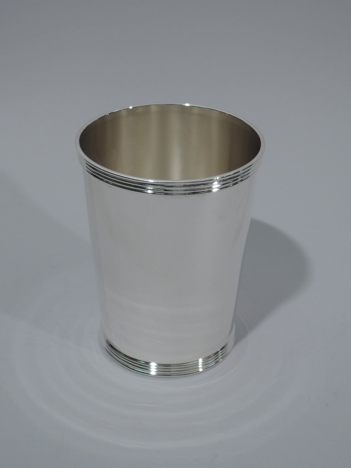 20th Century Pair of Old Kentucky Sterling Silver Mint Julep Cups by Whiting
