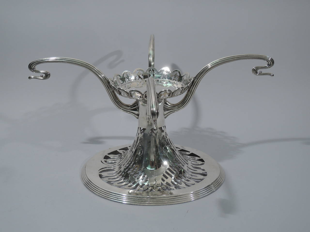 American Beautiful Bailey, Banks and Biddle Epergne with Pierced Baskets, circa 1910