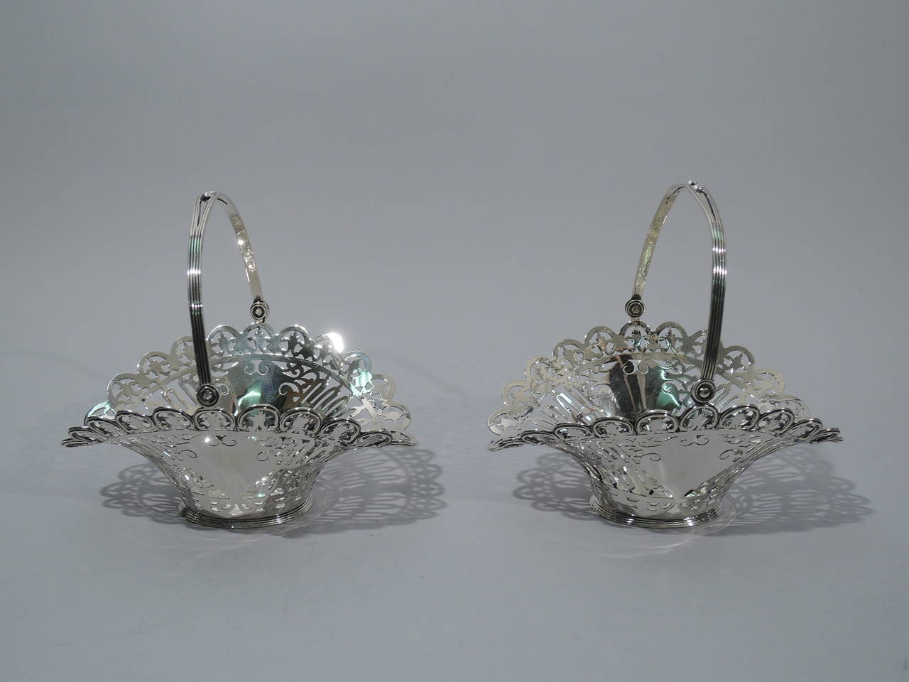 Sterling Silver Beautiful Bailey, Banks and Biddle Epergne with Pierced Baskets, circa 1910