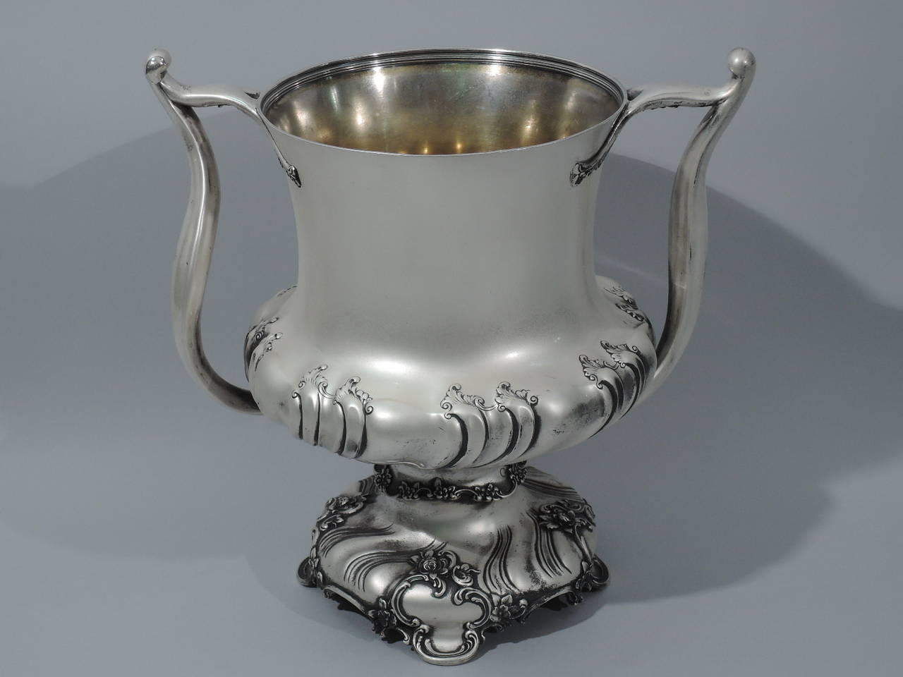 Late Victorian Elegant and Eclectic Sterling Silver Trophy Cup by Tiffany