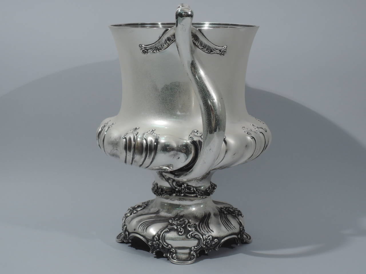 Elegant and Eclectic Sterling Silver Trophy Cup by Tiffany In Excellent Condition In New York, NY
