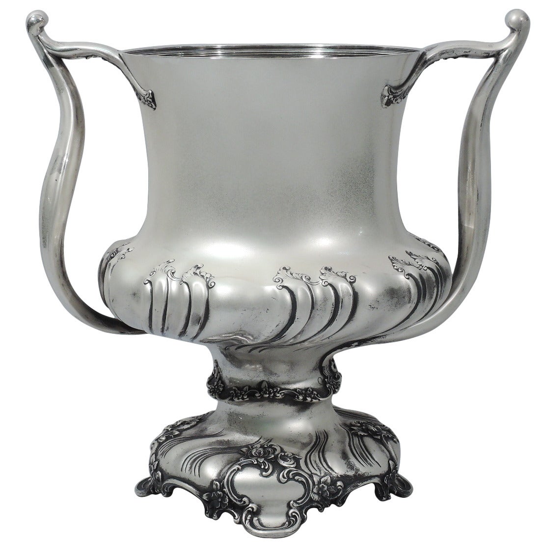 Elegant and Eclectic Sterling Silver Trophy Cup by Tiffany