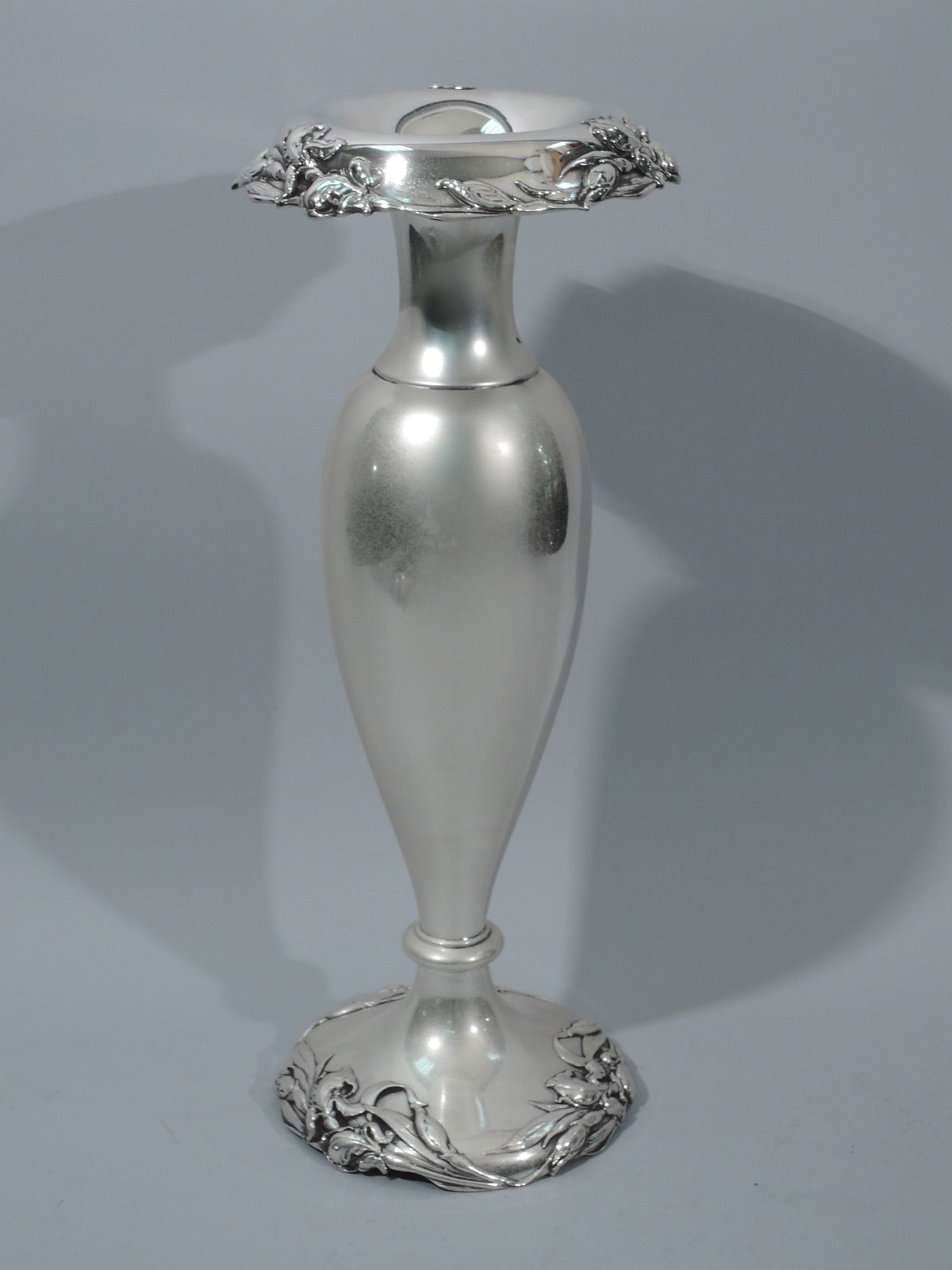 20th Century Art Nouveau Sterling Silver Vase by Reed & Barton