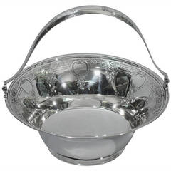 Antique Sterling Silver Basket by Tiffany