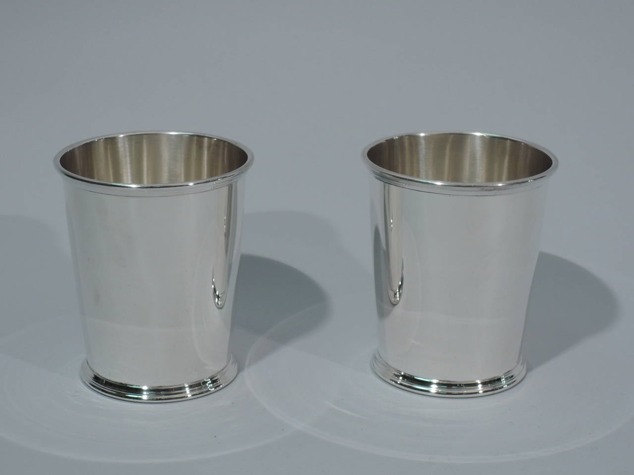 Set of 8 Sterling Silver Mint Julep Cups by Kirk In Excellent Condition In New York, NY