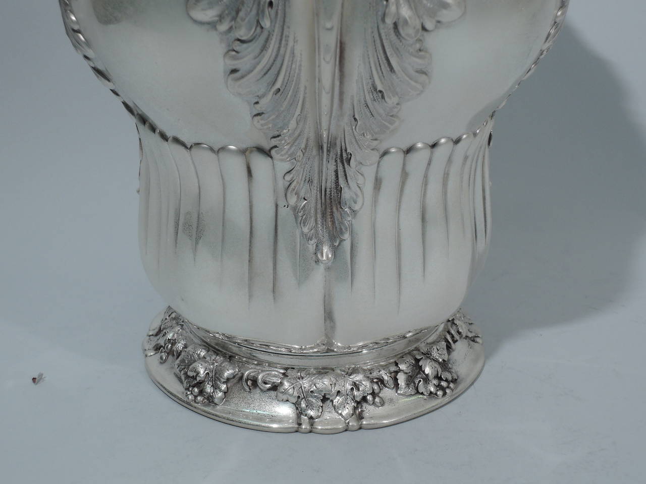 Gilded Age Silver Wine Cooler by Tiffany, circa 1886 4