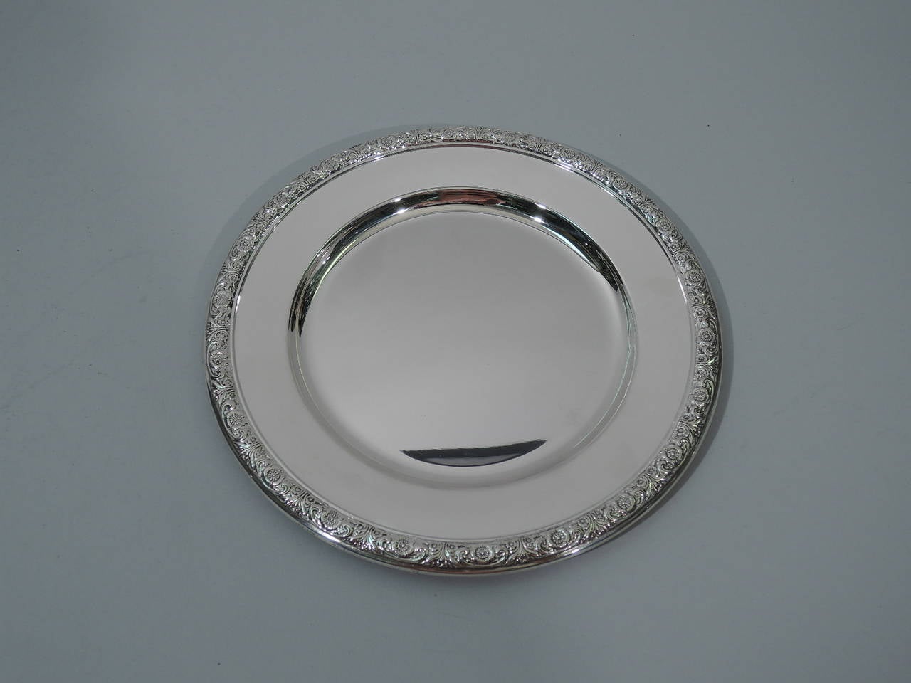 Set of Twelve International Prelude Sterling Silver Bread and Butter Plates 1