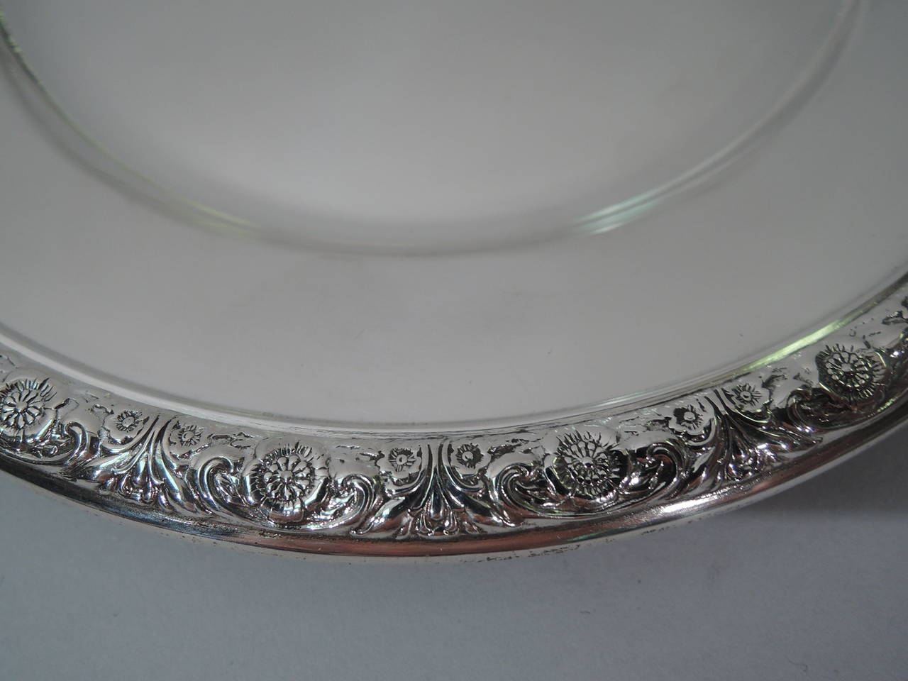 Set of Twelve International Prelude Sterling Silver Bread and Butter Plates 3