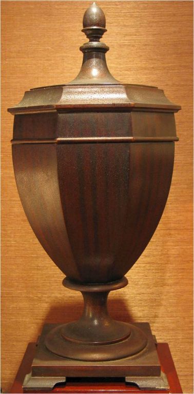 A pair of late 19th. c. English knife boxes