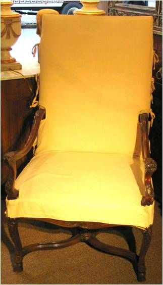 18th Century and Earlier An 18th. c. French Re'gence fauteuil For Sale