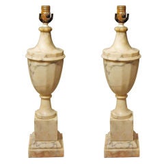 A pair of c. 1930's Classical Revival lamps