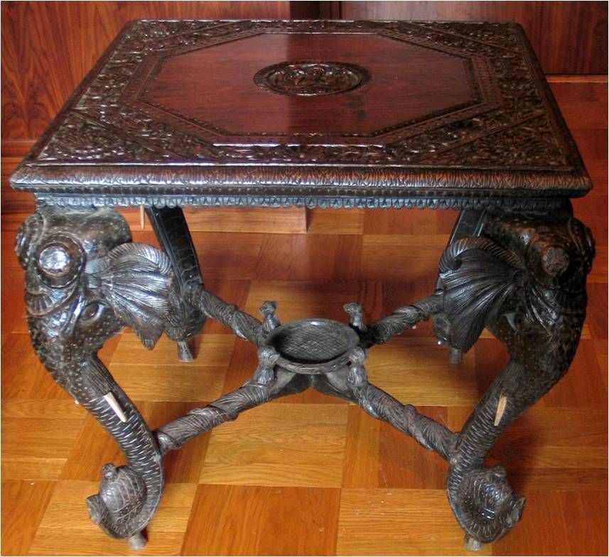 A 19th.c. Anglo Raj table