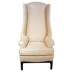 A c. 1960's wing chair