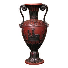 Antique A  c. 1830's English Terra Cotta Vase