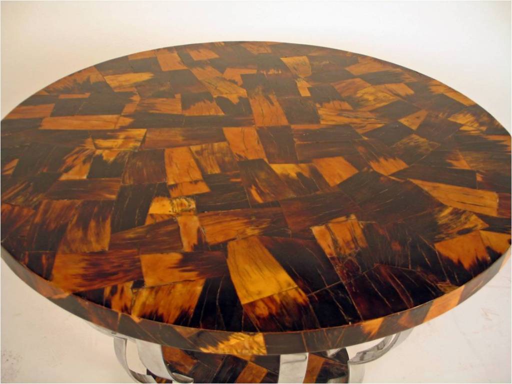 A 1960's Roundel Shaped Table