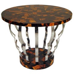 A 1960's Roundel Shaped Table