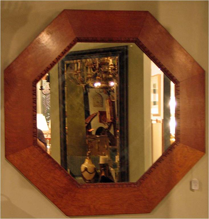 A c. 1890's English mirror