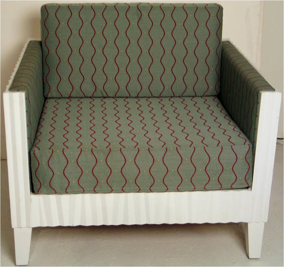 pair of c. 1980's club chairs