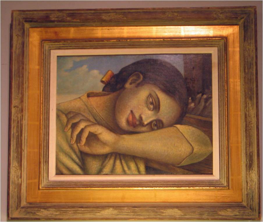 A c. 1930's Mexican oil on board