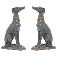 Vintage Pair of circa 1950's Italian Whippets