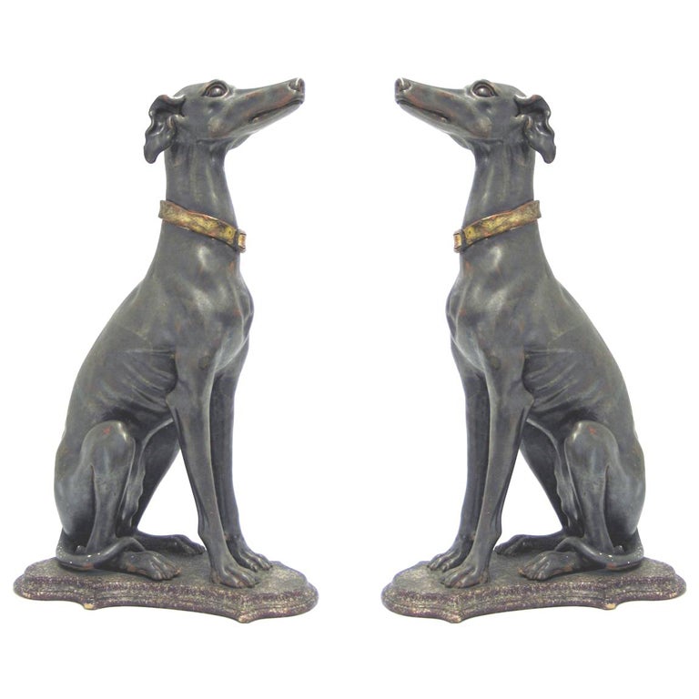 Pair of circa 1950's Italian Whippets For Sale