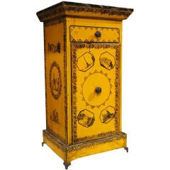 A late 19th.c. French cabinet of tole