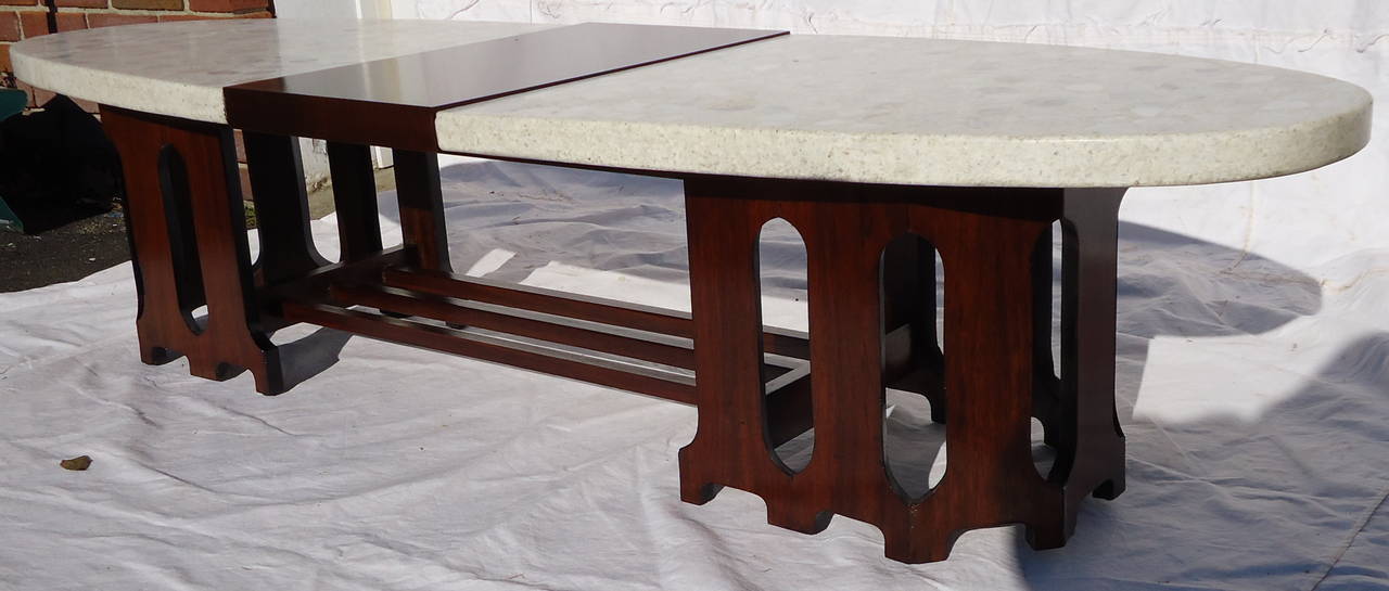 Mid-Century Modern Harvey Probber Mid-Century Terrazzo Marble-Top Coffee Table, circa 1955 For Sale