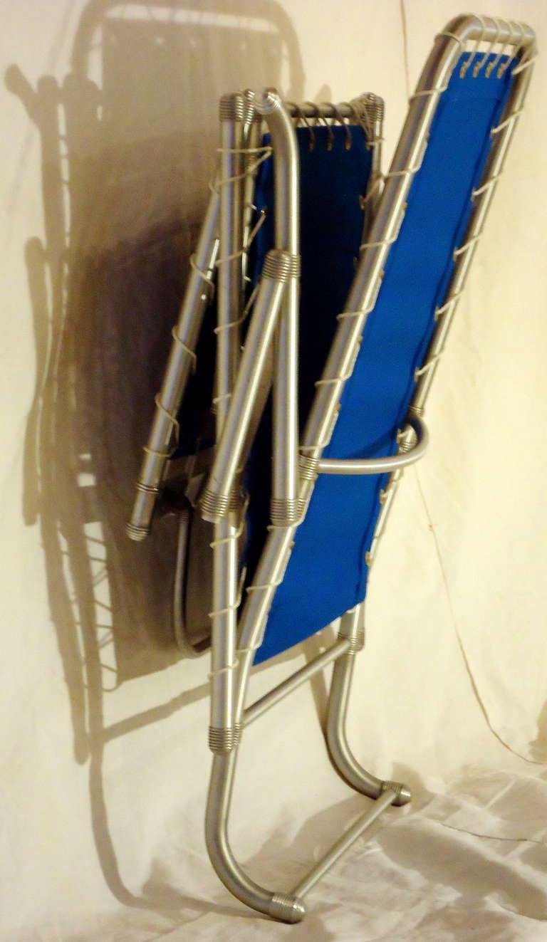 Warren McArthur Prototype Folding Chaise, circa 1935 1