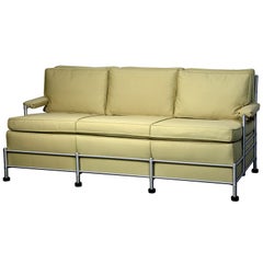 Lattenrost-Dreisitzsofa Warren McArthur 1930er Jahre