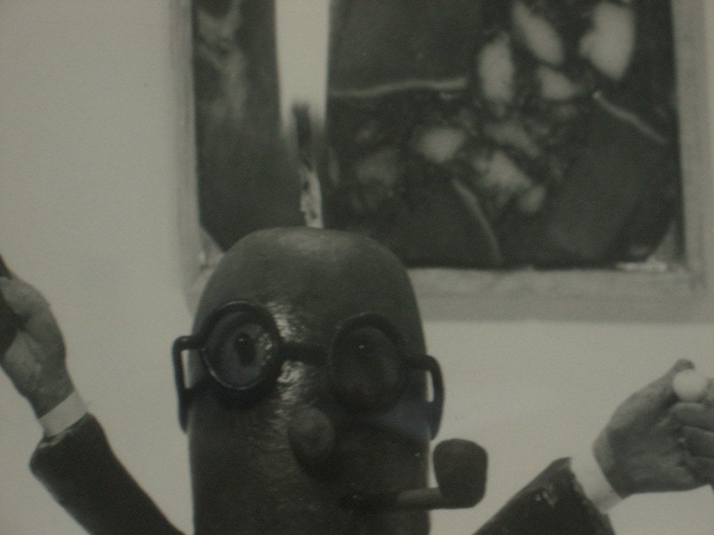 Henry Rox, Fotografie MOMA  Kunstkenner Sausage 1940er Jahre (amerikanisch) im Angebot