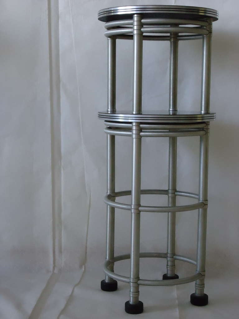 Art Deco Warren McArthur Two - Tiered Sculpture Display Stand c.1938