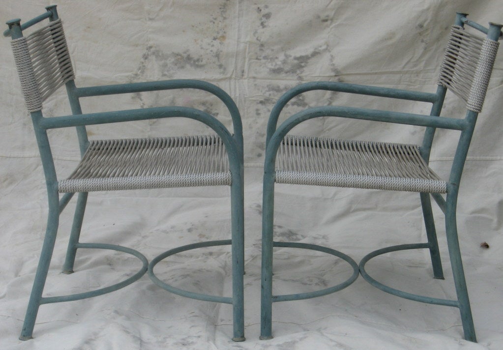 American Pair of Lounge Chairs by Robert Lewis, 1950s