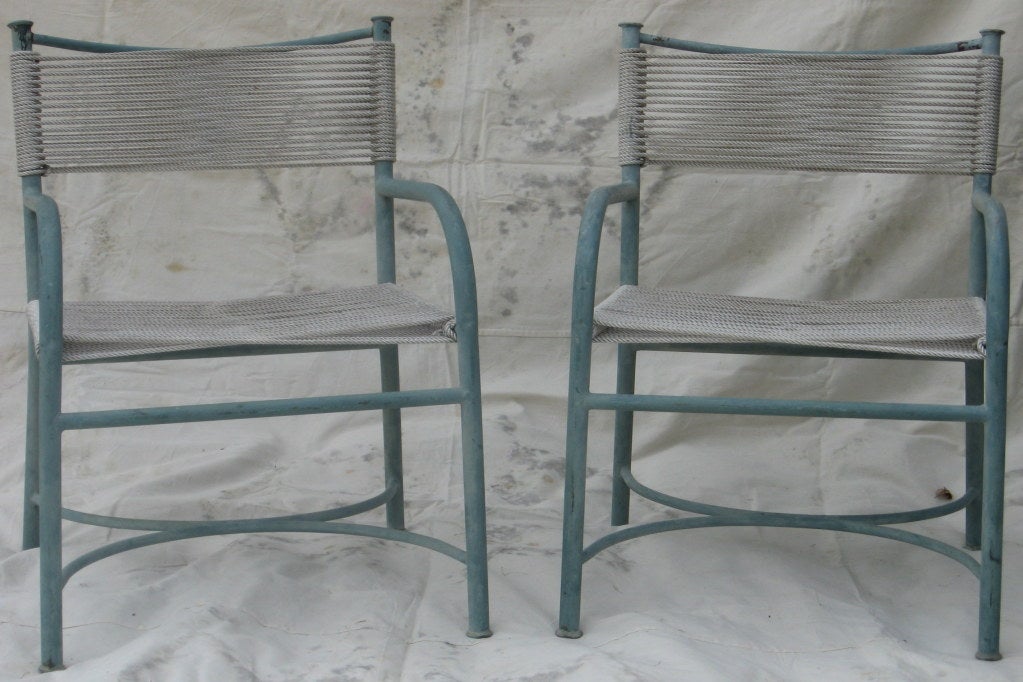 Pair of Lounge Chairs by Robert Lewis, 1950s In Good Condition In Camden, ME