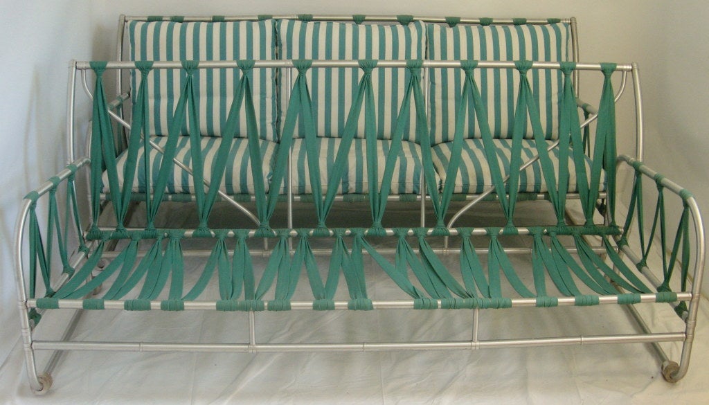 Pair of Warren McArthur Laced Sofas c.1938