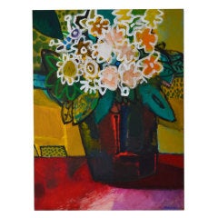 "Still Life with Large Flowers" by James Strombotne 11